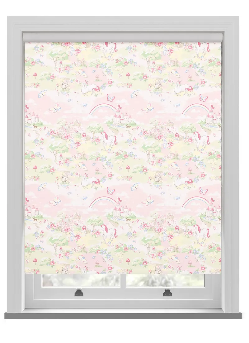 Cath Kidston Magical Scenic Pink Roller Blind