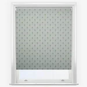 Emily Bond Honor Blossom Blue Roller Blind