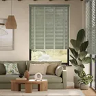Click2go Sage & Thyme Wooden Blind - 50mm Slat