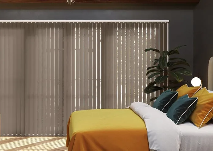 Roma Smoke Brown - Vertical Blind