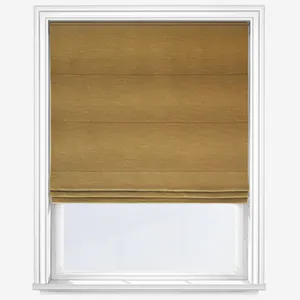 Revela Velvet Antique Gold Roman Blind