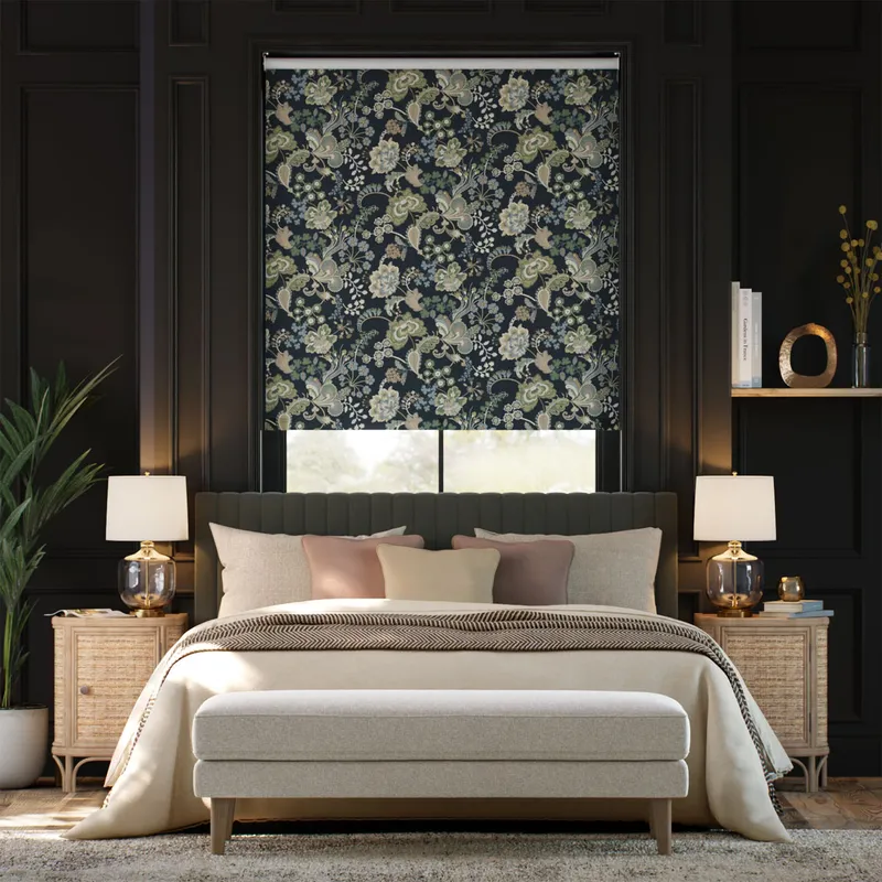 Twist2go Symphony Ocean Blue Roller Blind