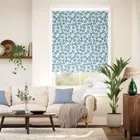 Fern Frond Sea Waves Roller Blind