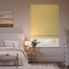 Sedona Blackout Citron Roman Blind