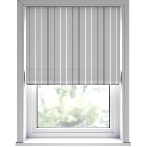 Pinnacle Slate Deluxe Roman Blinds