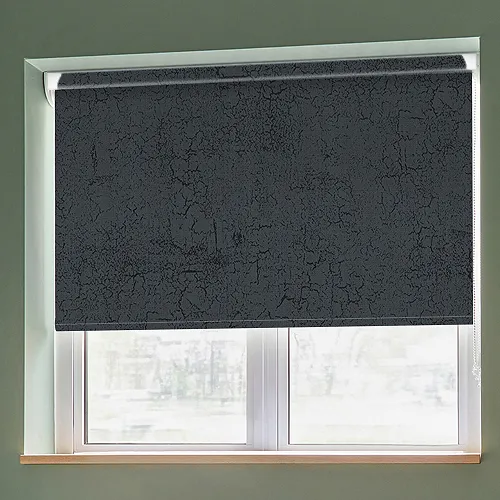 Boston Fr Black (Moisture Resistant) Grip Fit Roller Blinds
