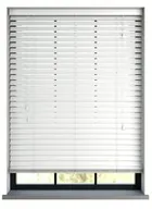 Essentials White Wood Venetian Blind