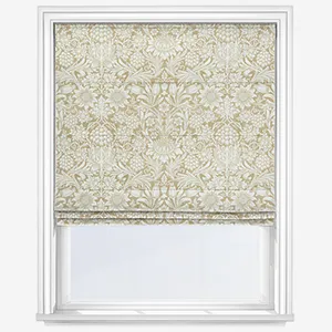 William Morris At Home Sunflower Ochre Roman Blind