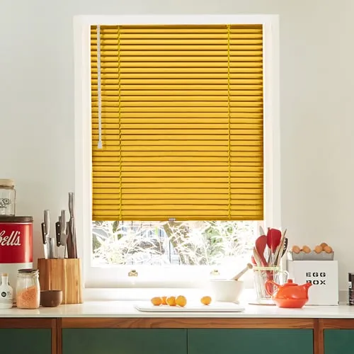Indian Yellow Perfect Fit Venetian Blinds