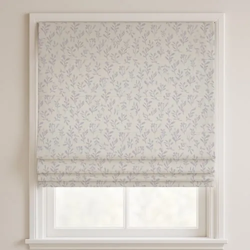 Sprigs Lilac Deluxe Roman Blinds