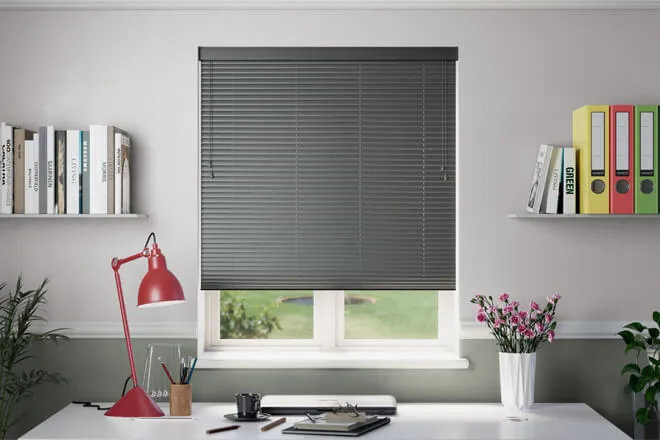 Millennium Graphite - Venetian Blinds