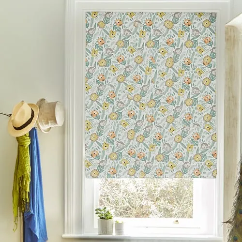 Safari Friends Deluxe Roman Blinds