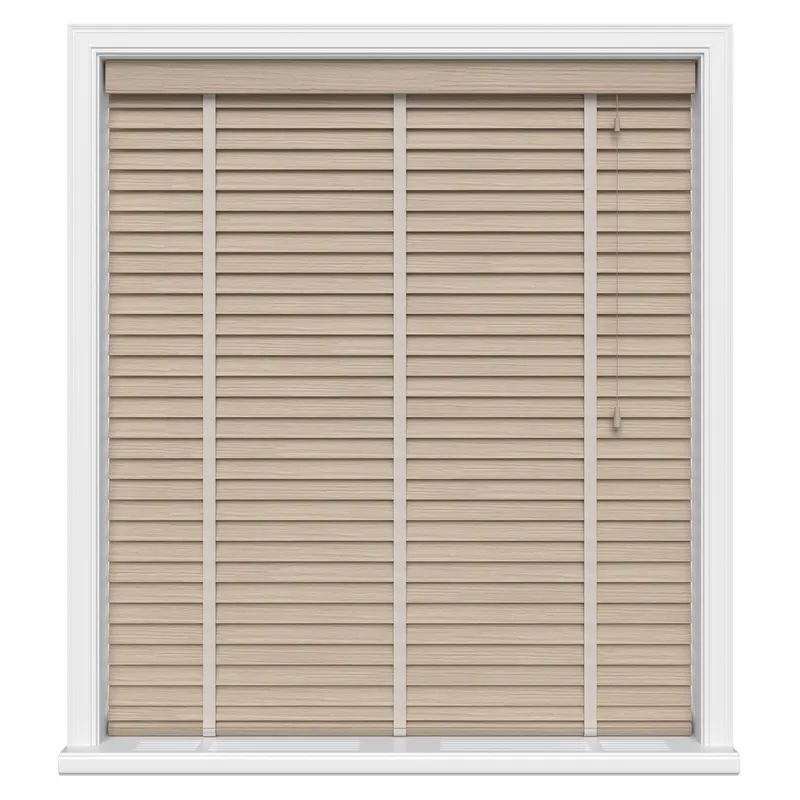 Mistwood Drift Real Wood With Tapes Motorised Uk - Motorised Blinds