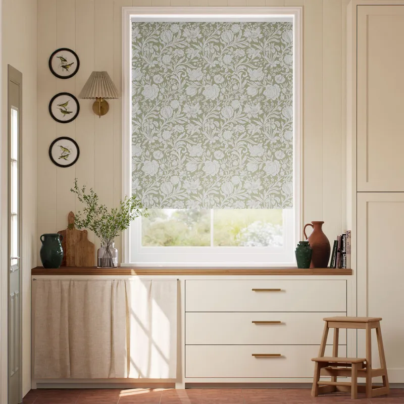 Sambourne Soft Olive Roller Blind