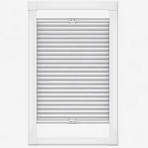 Voile Fr White Perfect Fit Pleated Blind