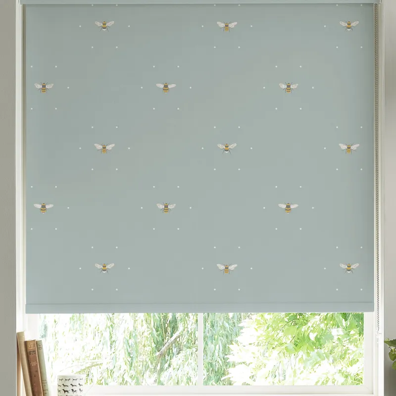 Sophie Allport Bees Made To Measure Roller Blind Sky