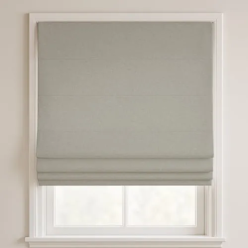 Orlando Silver Deluxe Roman Blinds