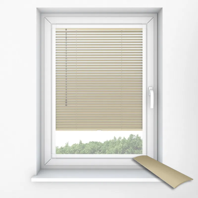 0061 Mushroom Matt Perfect Fit Venetian Blinds