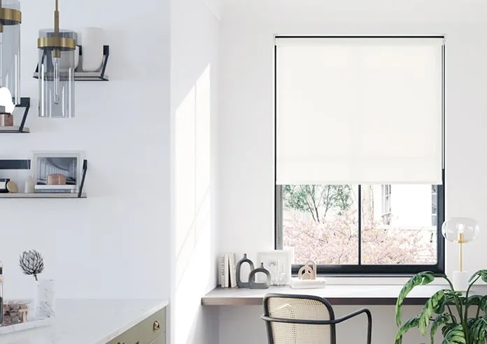 Andromeda Breeze White - Roller Blind