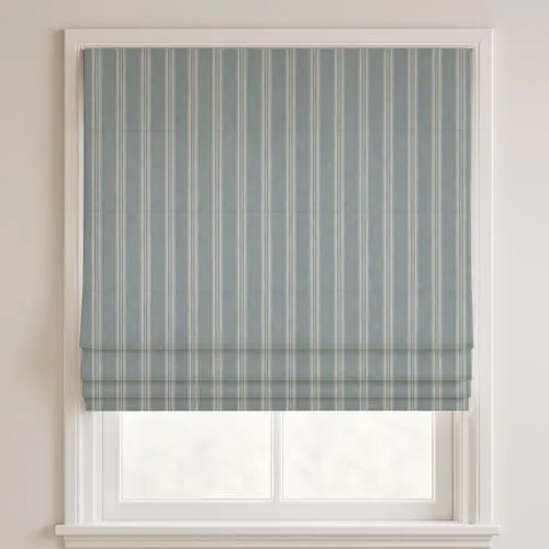 Ford Blue Deluxe Roman Blinds