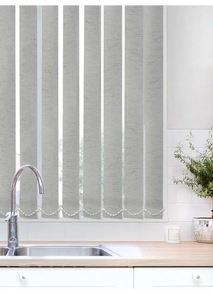 Contrast Graphite Waterproof 89mm Vertical Blind