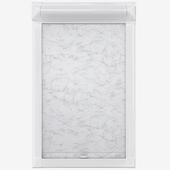 Marble Silver Perfect Fit Roller Blind