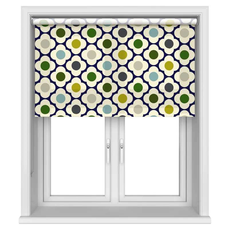 Orla Kiely Spot Flower Blue Multi