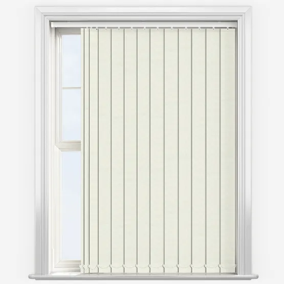 Carnival Blackout Ivory Vertical Blind