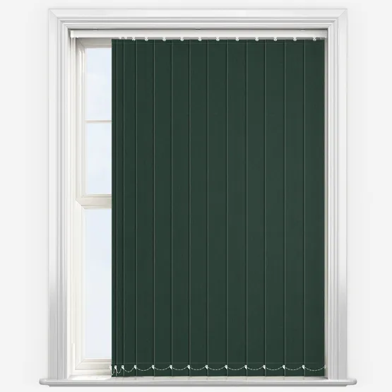 Optima Dimout Hunter Green Vertical Blind