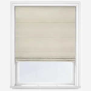 Bordeaux Ivory Roman Blind