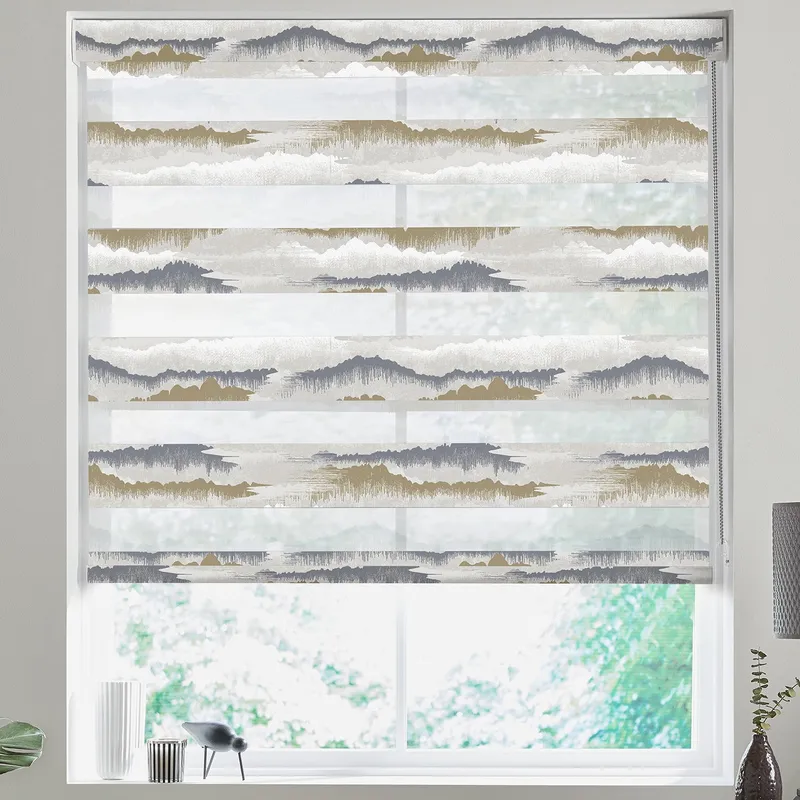 Landscape Made To Measure Day Night Blind Ink