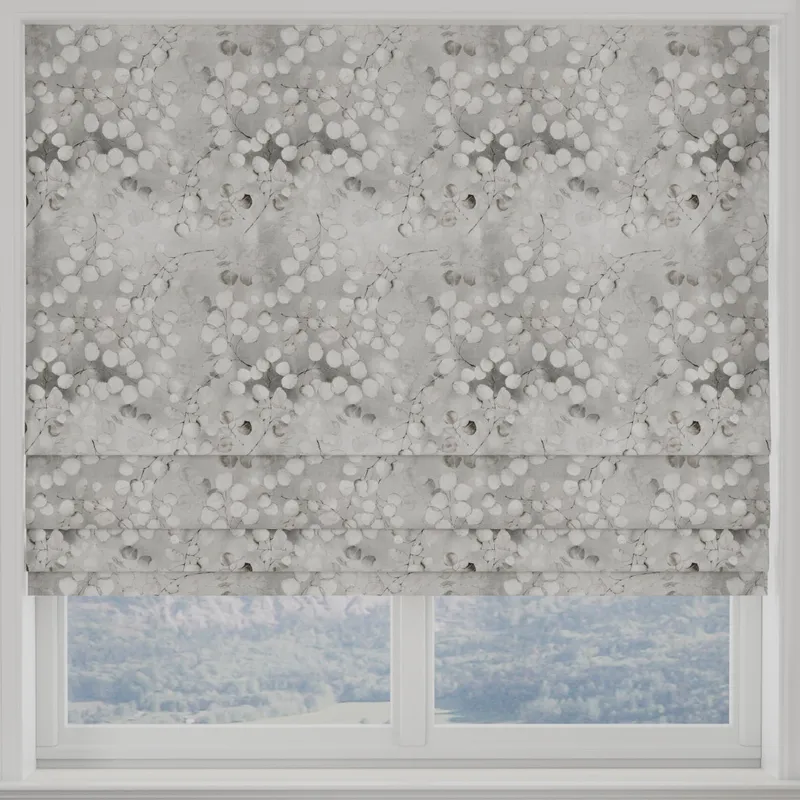 Ante Decor Lunaria Made To Measure Roman Blind Grey