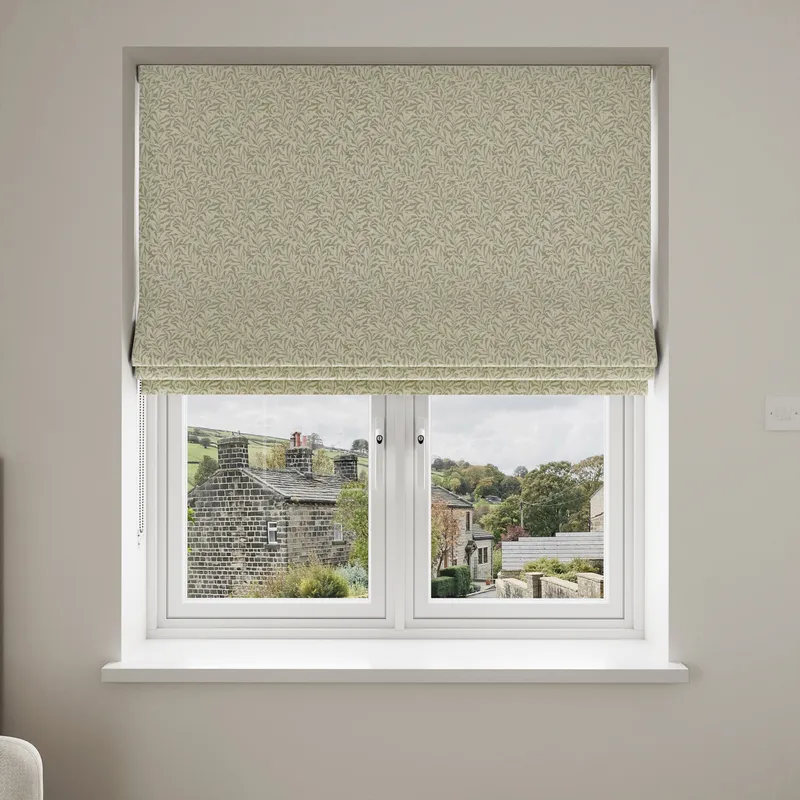 William Morris At Home Willow Bough Woven Lichen Blinds Uk