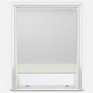 Isla Whisper & Cream Double Roller Blind