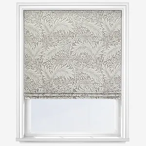 William Morris At Home Larkspur Woven Limestone Roman Blind