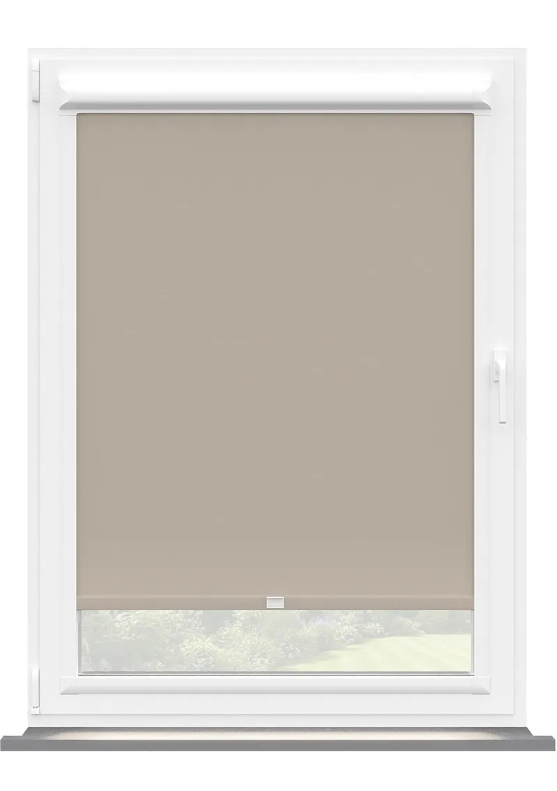Ecru Blackout Perfect Fit Roller Blind