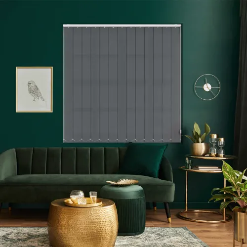 Asteroid Graphite Vertical Blind
