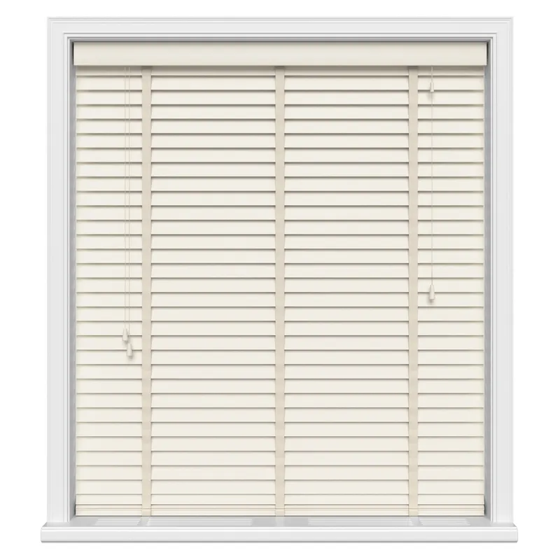 Porcelain White Luxury Real Wood Uk - Wooden Blinds