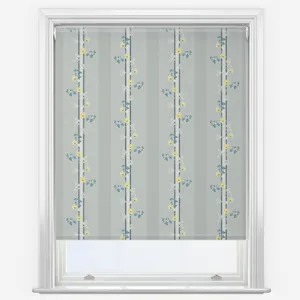 Sonova Studio Floral Cascade Dove Grey Roller Blind