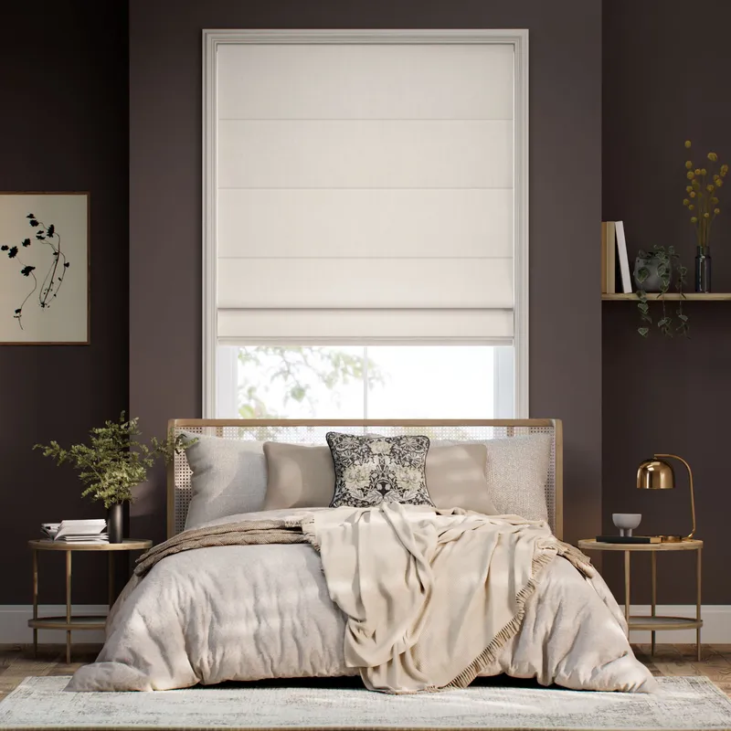 Isabella Porcelain Roman Blind