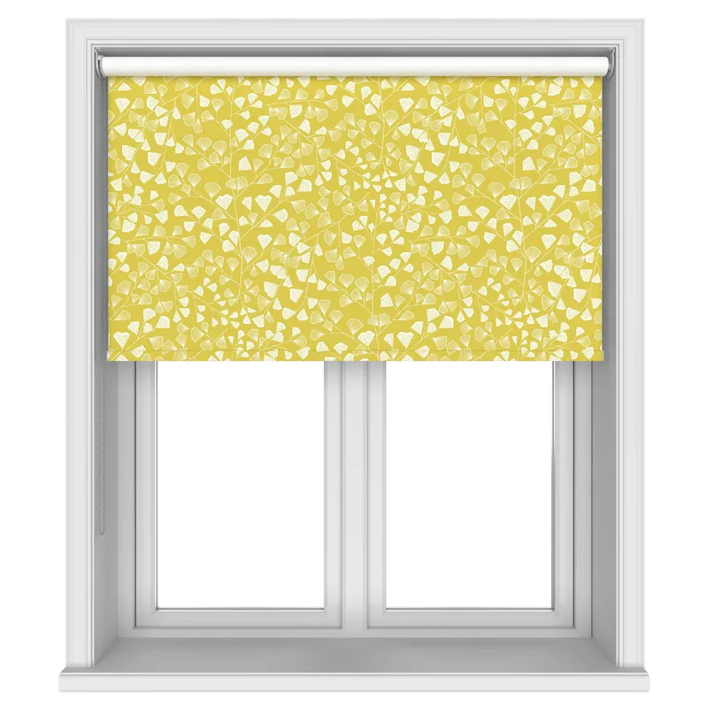 Missprint Blackout Fern Citrus Blinds Uk