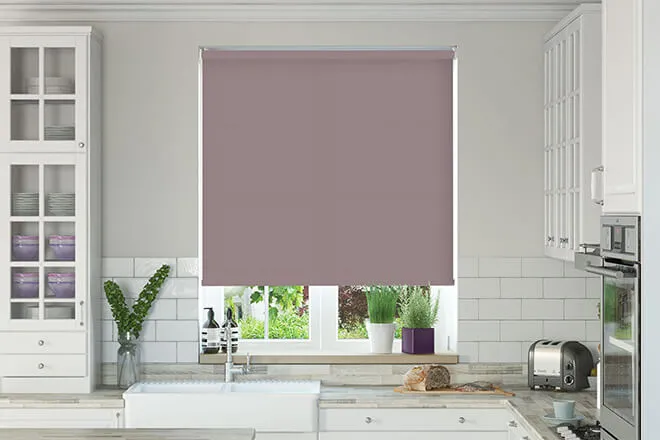 Nevada Mauve - Moisture Resistant Roller Blind