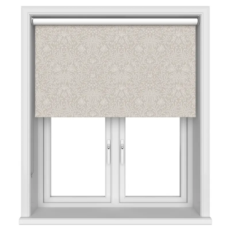 Florence Tapestry Beige Blackout Blinds Uk