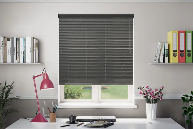 Millennium Dark Grey Gloss - Venetian Blinds
