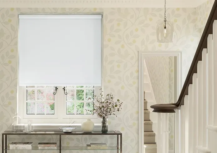 Trinity (Fr Blackout) Silk White - Roller Blind