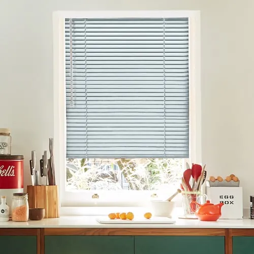 Ice Blue Perfect Fit Venetian Blinds