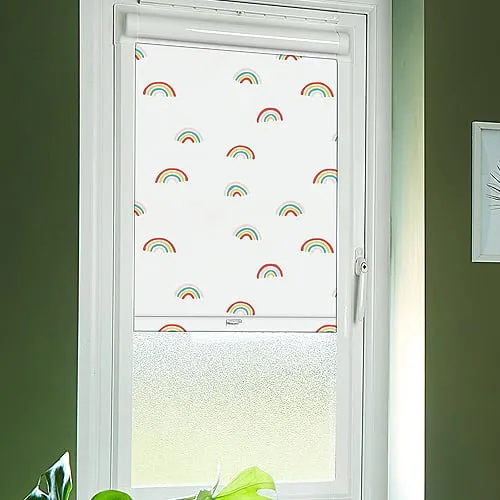 Rumie Rainbow (Blackout) Perfect Fit Blackout Roller Blinds