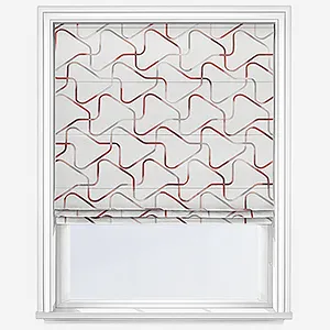 Lauder Redbrick Roman Blind