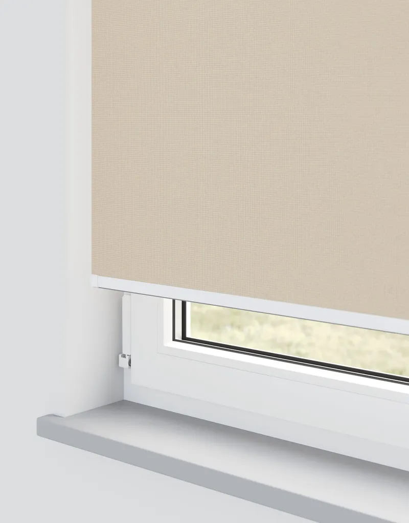 Atlantex Dark Beige Electrical Roller Blind