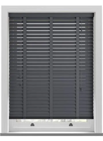 Khol Taped Real Wood Blind